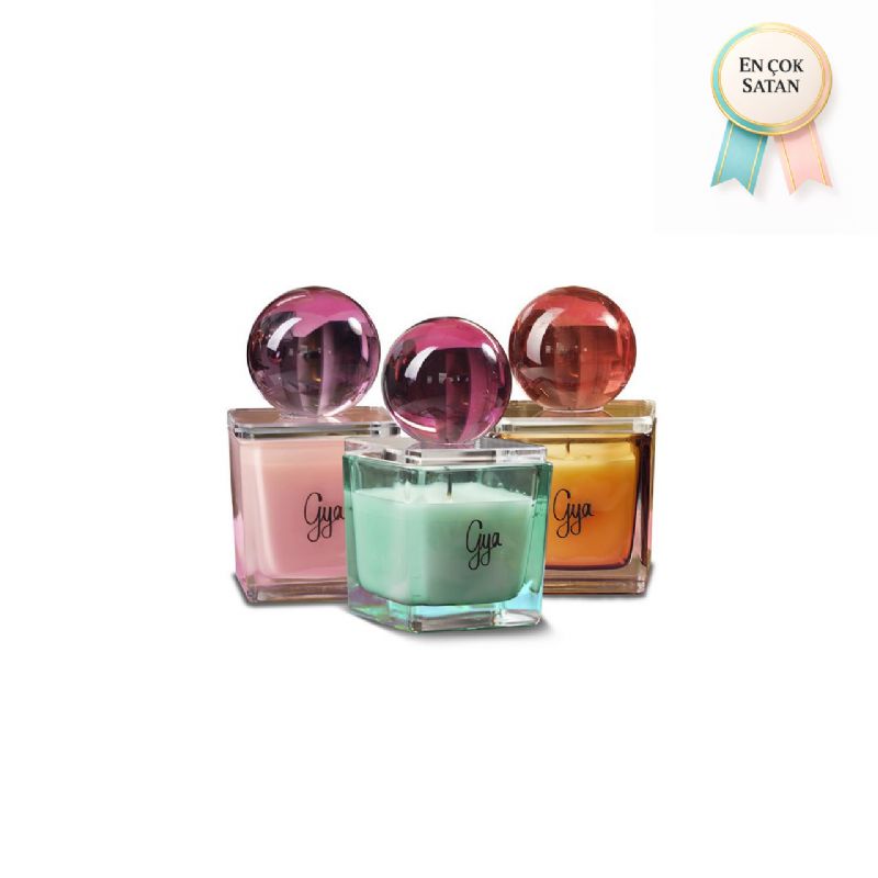 Harmony Yeşil Kutu | El Yapımı Kokulu Mum – Gya Candle Art