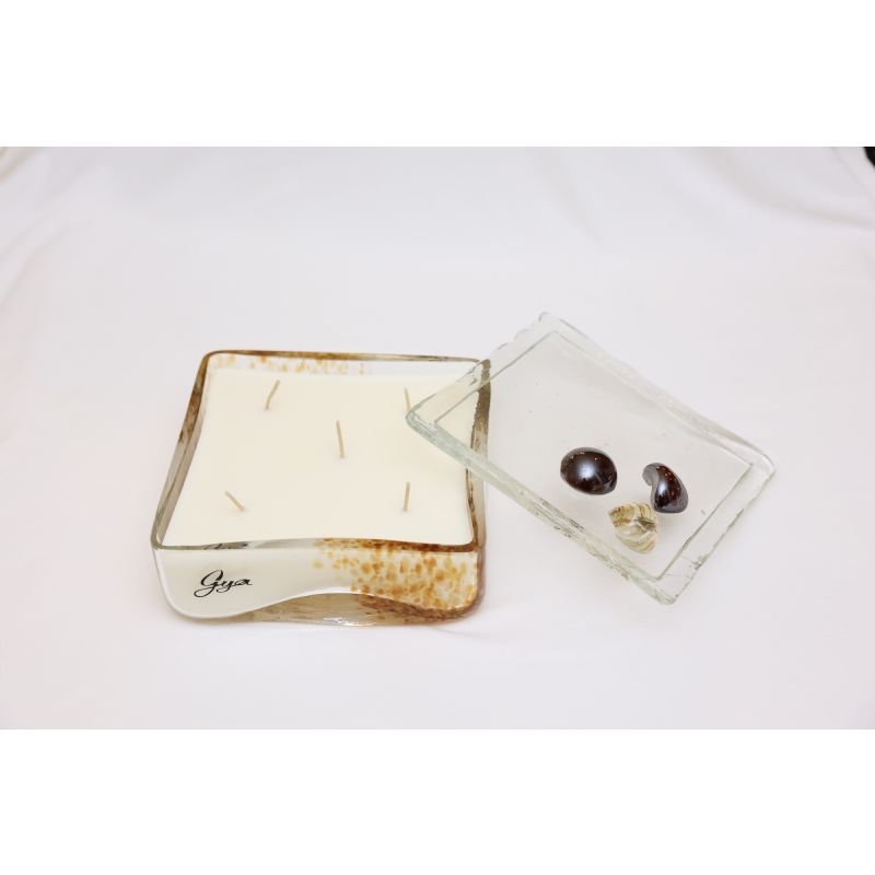 Square Amber | El Yapımı Kokulu Mum - Görsel 3
